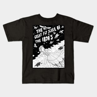 The Great Fly Scare of the 1890&#39;s Kids T-Shirt